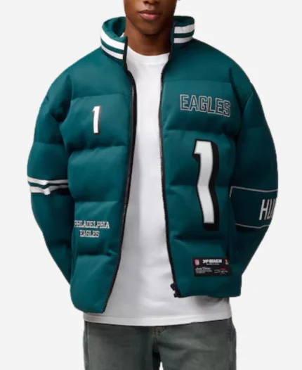 Philadelphia Eagles Jalen Hurts Off Season Puffer Jacket