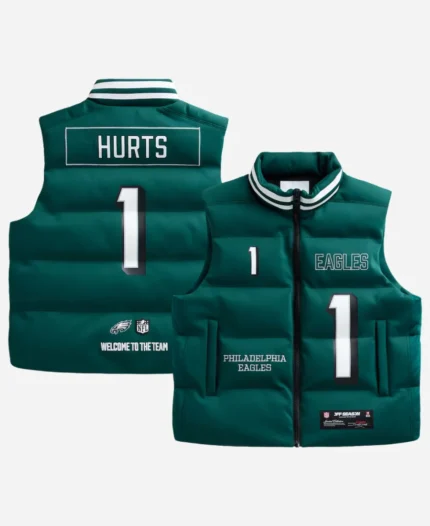 Philadelphia Eagles Jalen Hurts Puffer Vest