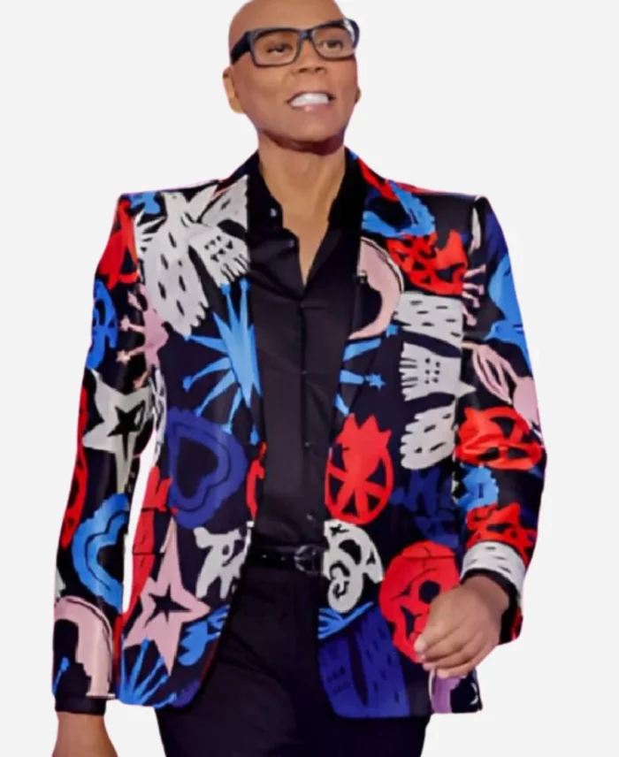Rupaul Charles Lingo S02 Print Blazer