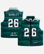 Saquon Barkley Eagles Off Season Puffer Vest