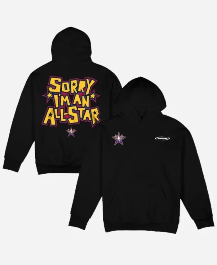Sorry-Im-An-All-Star-Black-Hoodie