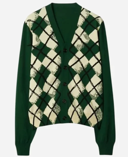 The-Kelly-Clarkson-Show-Eddie-Redmayne-Green-Cardigan-For-Sale