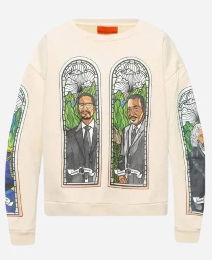 2024 NBA Playoffs Dereck Lively Stained Glass Window Sweatshirt