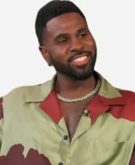 Access Hollywood Jason Derulo Floral Shirt