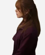 Aimee-Lou-Wood-Toxic-Town-Purple-Jacket