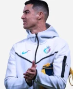 Al-Nassr-Tech-Cristiano-Ronaldo-White-Jacket