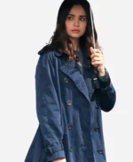 Alex Rose Movie The Life List 2025 Sofia Carson Blue Coat