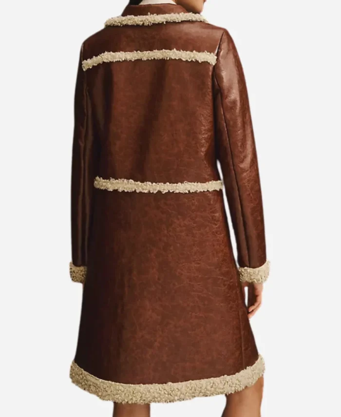 Ambyr-Michelle-Beyond-The-Gates-2025-Brown-Leather-Coat