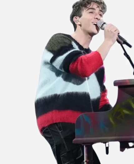 American Idol S22 Kayko Colorblock Sweater