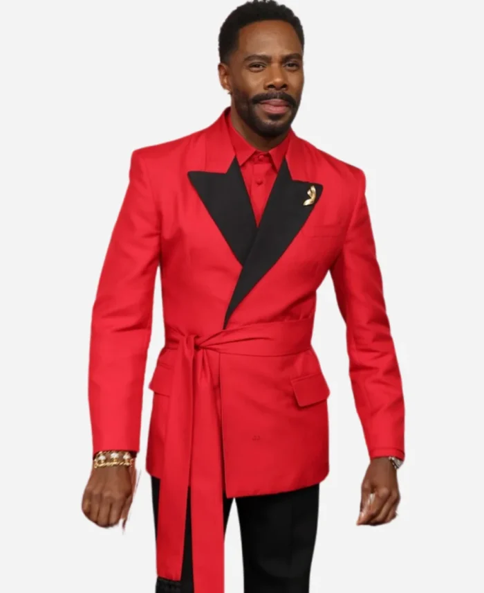 Annual-Oscars-2025-Colman-Domingo-Red-Blazer