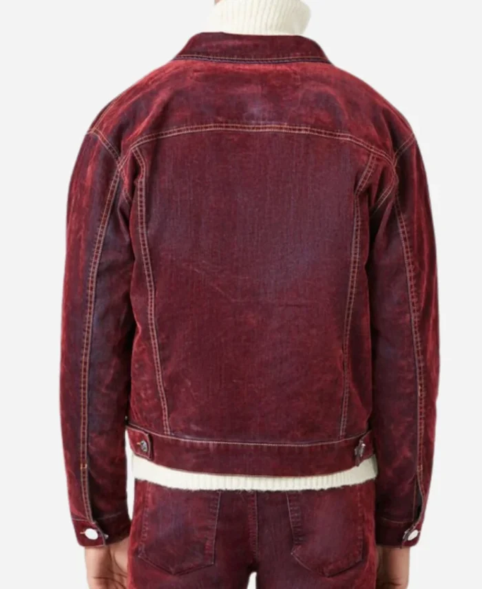 Antonio Ramsey The Voice S27 Red Denim Jacket
