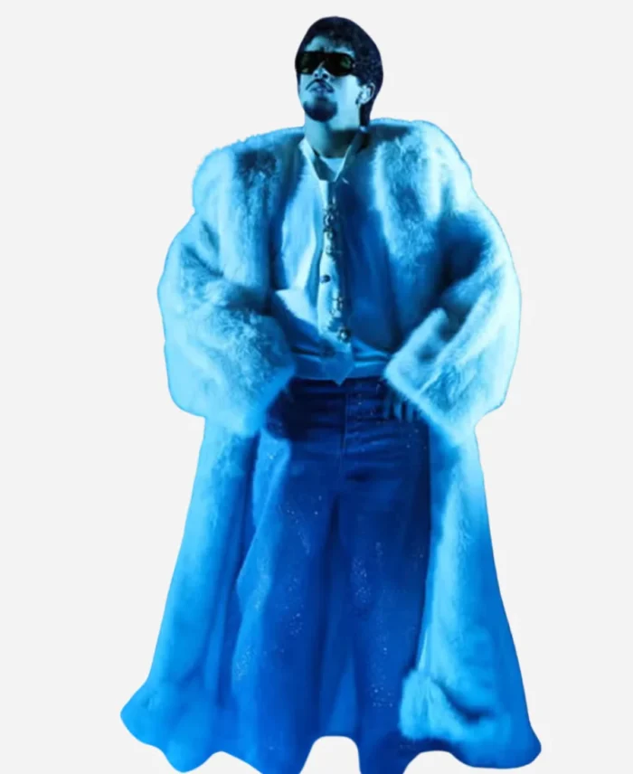 Bad Bunny iHeartRadio Music Awards Fur Coat