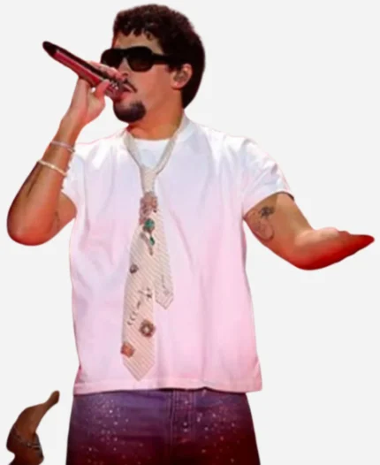 Bad Bunny iHeartRadio White Shirt