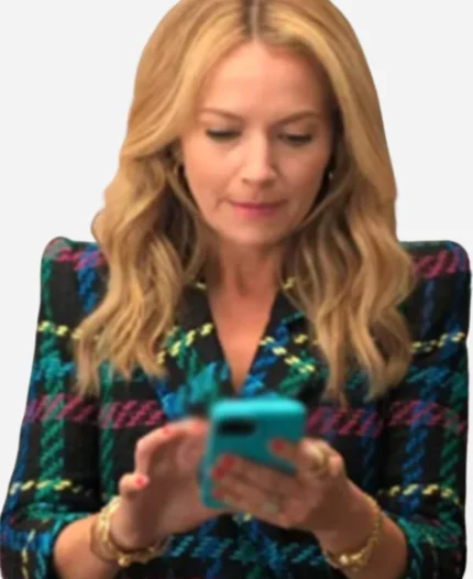 Becki Newton The Lincoln Lawyer S3 Plaid Jacket