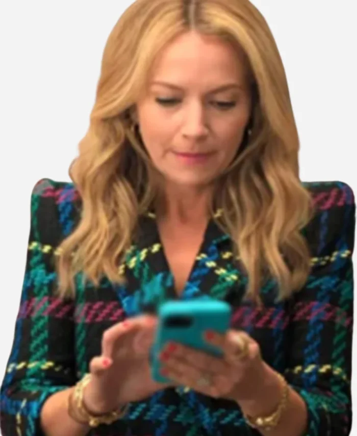 Becki Newton The Lincoln Lawyer S3 Plaid Jacket