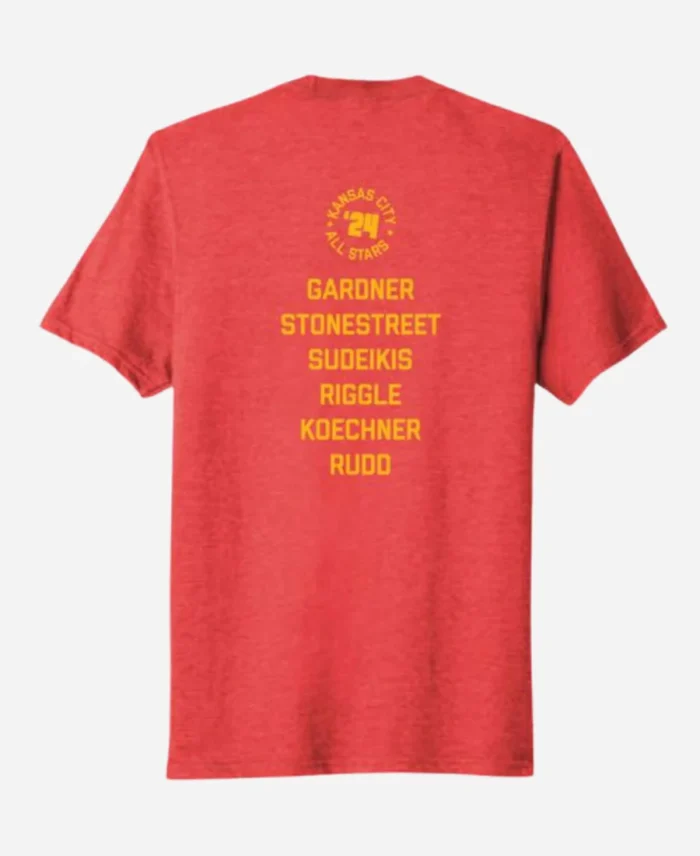 Big Slick Kansas City Red T-Shirt For Sale