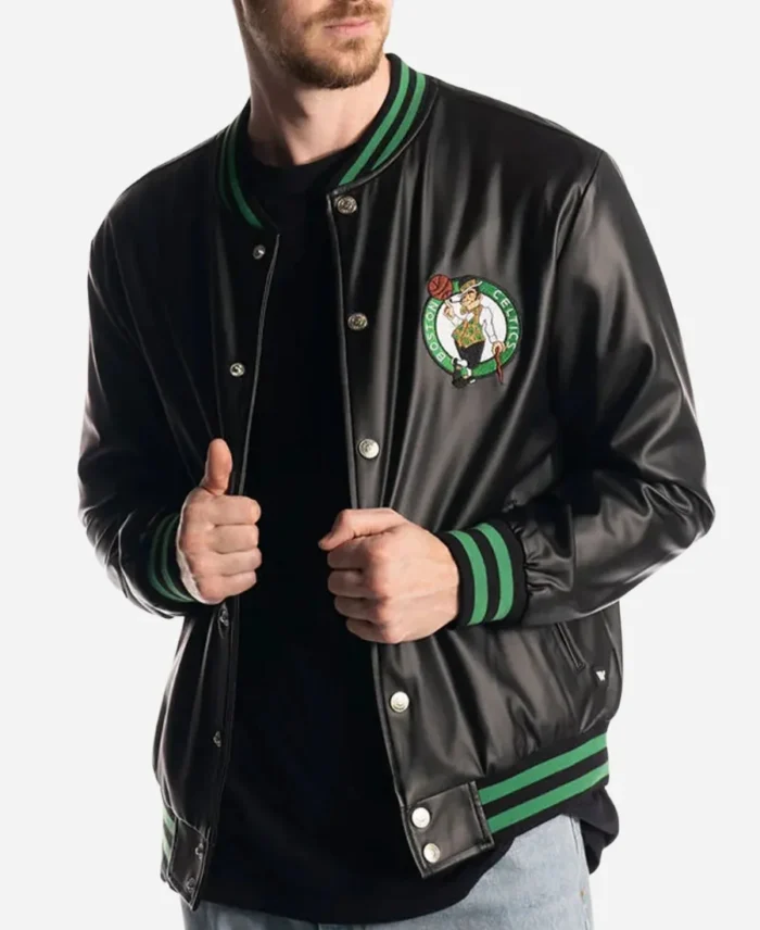 Boston-Celtics-Varsity-Leather-Jacket