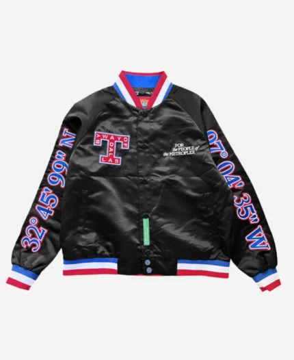 By-Way-of-Dallas-Ranger-Black-Bomber-Jacket-For-Sale