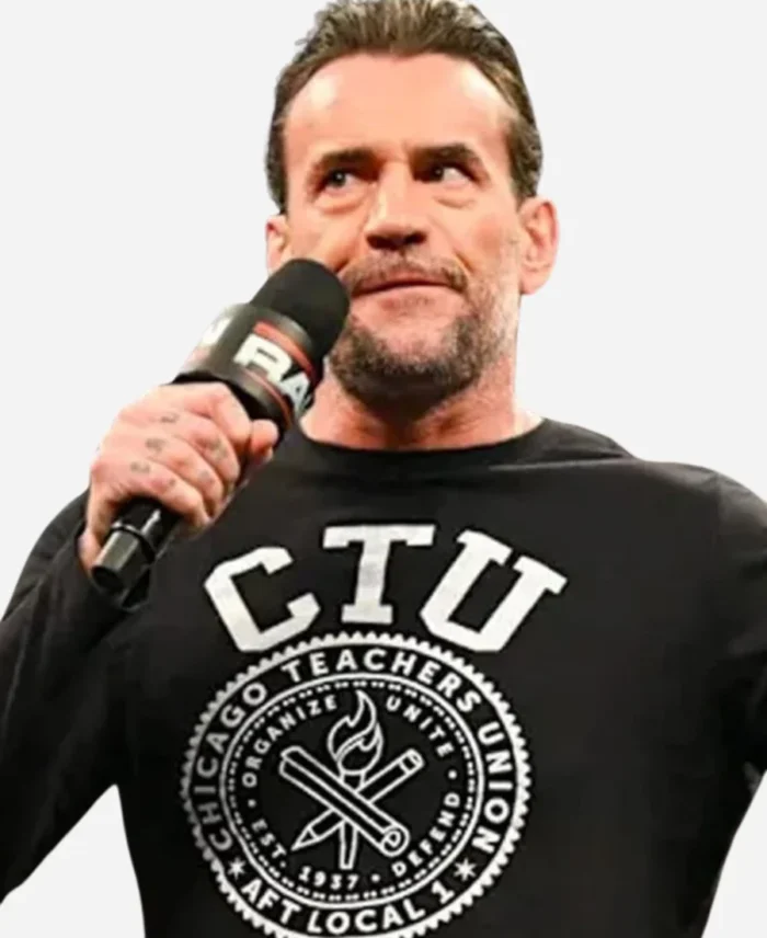CM Punk Monday Night RAW CTU Sweatshirt