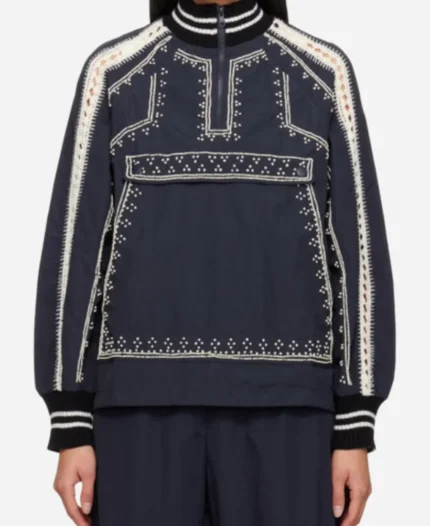 Chae-Soo-Bin-Tv-Series-When-The-Phone-Rings-2025-Hong-Hui-joo-Blue-Windbreaker-Jacket