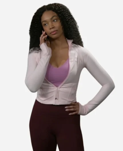 Chelsea Hamilton Beyond the Gates Light Pink Jacket