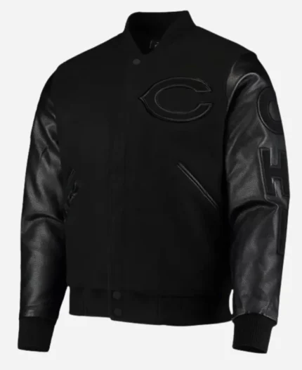 Chicago-Bears-Logo-Varsity-Jacket