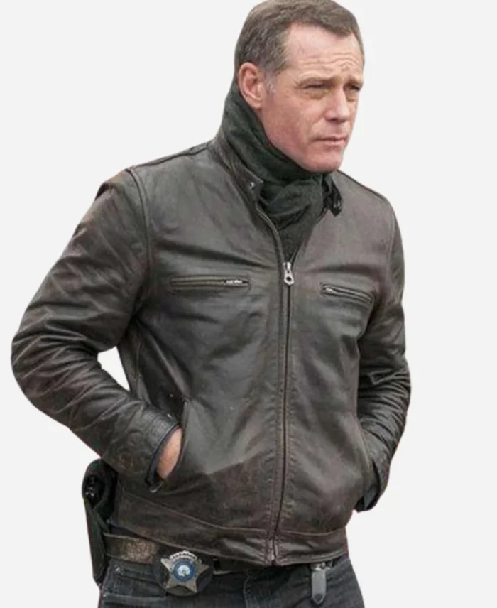 Chicago-PD-Hank-Voight-Leather-Jacket
