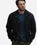 Chris Evans Movie Materialists John Full-Snap Black Jacket For Sale
