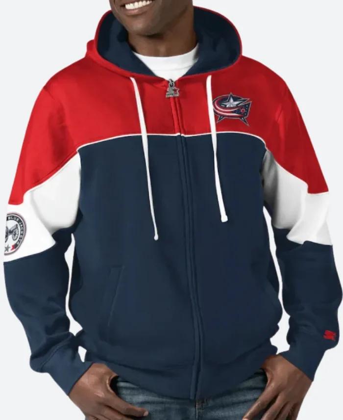 Columbus-Blue-Hooded-Jacket