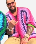 Crochet Jason Momoa Cardigan