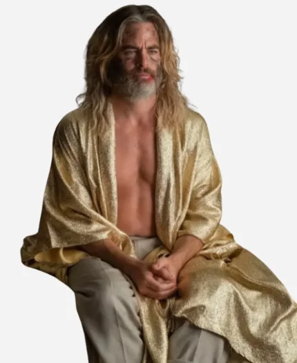 Darren-Barrenman-Movie-Poolman-2024-Chris-Pine-Golden-Robe