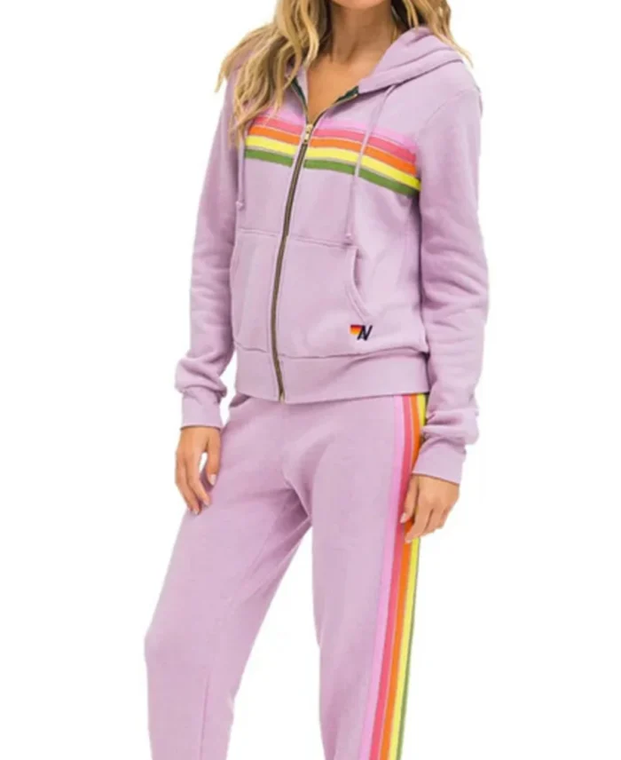 Denise Richards And Her Wild Things Season 01 Eloise Richards Lilac Hoodie With Sweatpants