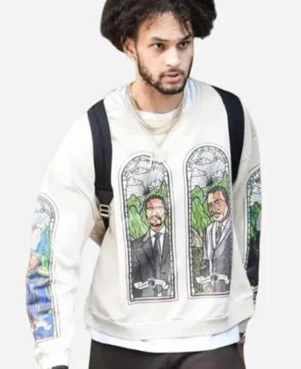 Dereck Lively Stained Glass Window Sweatshirt