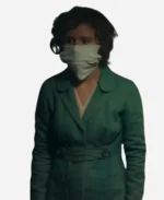 Eilidh Fisher TV Series Dope Girls 2025 Evie Galloway Green Coat