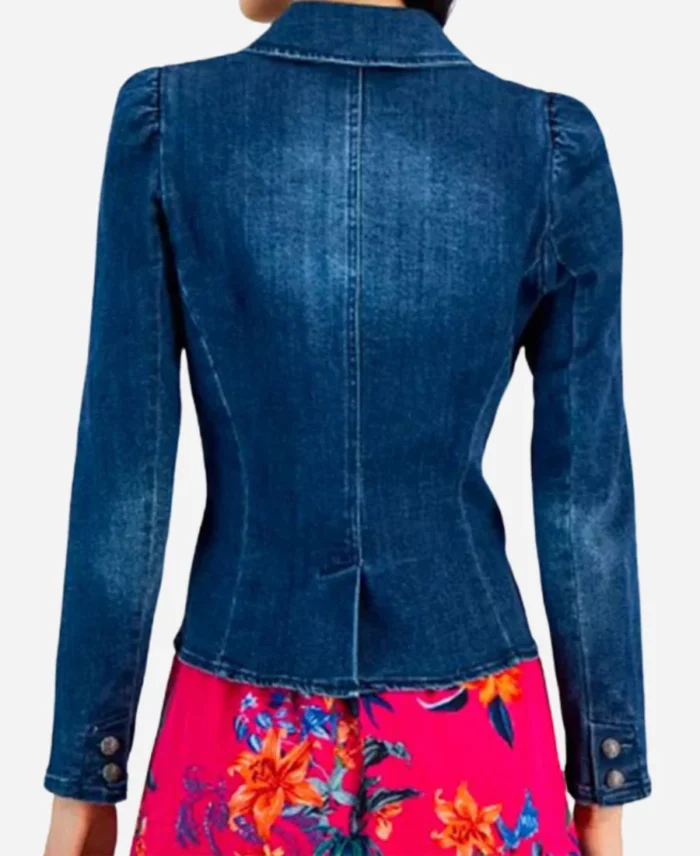 Ellen Pompeo Good American Family 2025 Denim Blazer