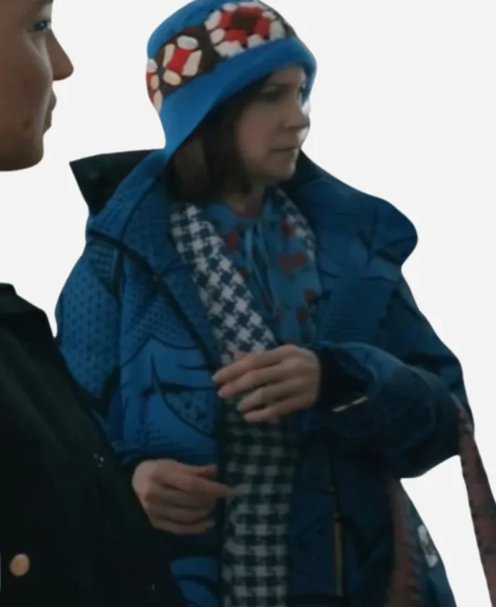 Elsbeth-Carrie-Preston-Blue-Long-Coat-For-Sale