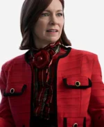 Elsbeth-S02-Carrie-Preston-Red-Tweed-Jacket