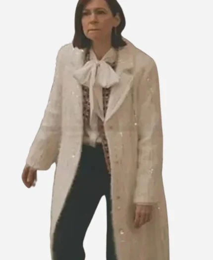 Elsbeth-S2-Carrie-Preston-White-Sequin-Stripe-Coat