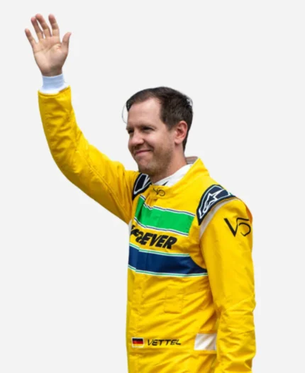 Formula 1 Grand Prix 2024 Forever Senna Yellow Jumpsuit For Sale