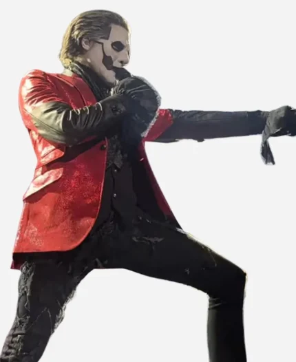 GHOST Rite Here Rite Now Tobias Forge Red and Black Blazer 