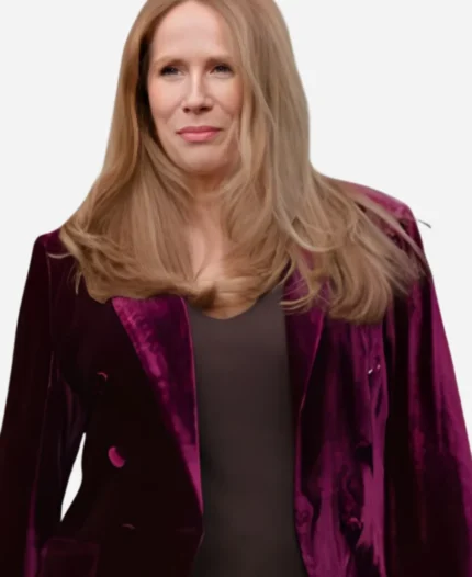 Going Dutch 2025 Catherine Tate Velvet Blazer