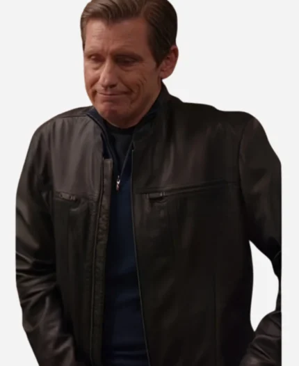 Going Dutch 2025 Denis Leary Leather Jacket