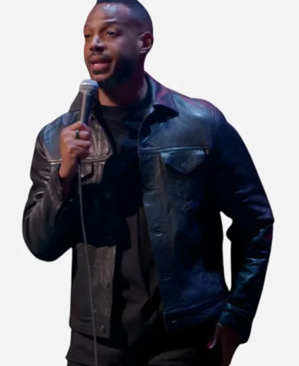 Good Grief Marlon Wayans Leather Jacket