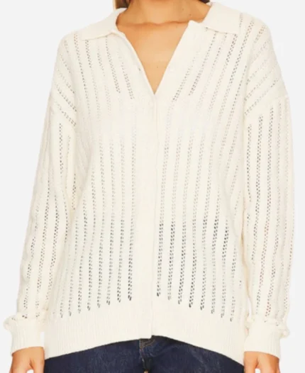 Hong-Hui-joos-TV-Series-When-The-Phone-Rings-2025-Chae-Soo-Bin-White-Knit-Cardigan