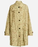 Ivy TV Series Happy Face 2025 Tamera Tomakili Wave Print Coat