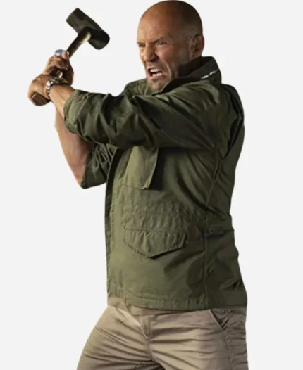 Jason-Statham-Fast-and-Furious-Presents-Hobbs-and-Shaw-Green-Cotton-Jacket