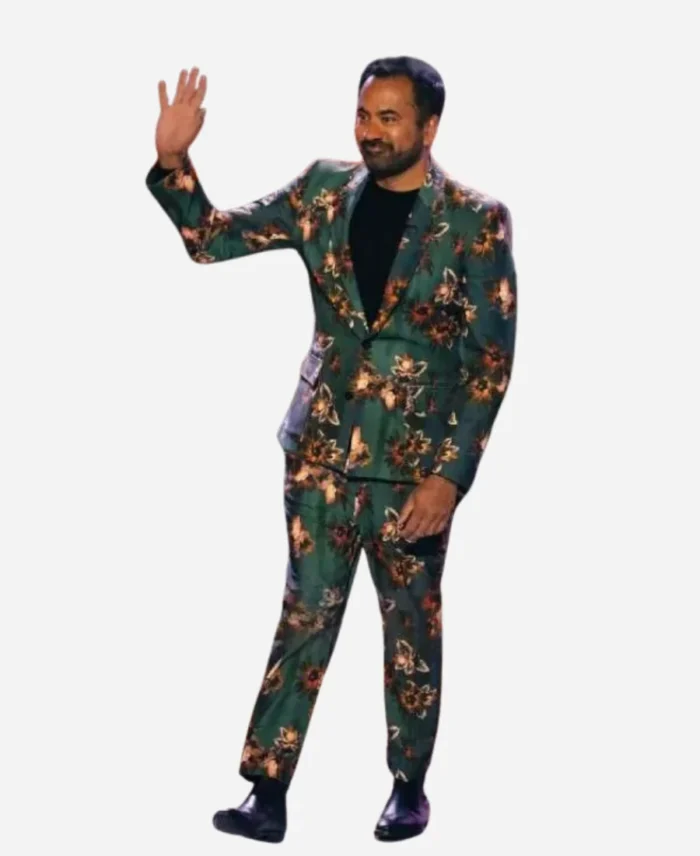 Kal-Penn-The-Kelly-Clarkson-Show-Floral-Suit