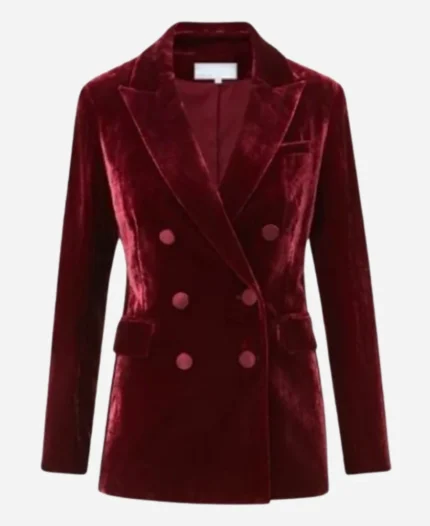 Katja Vanderhoff Tv Series Going Dutch 2025 Catherine Tate Velvet Blazer