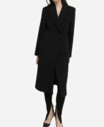 Long Structured Black Coat