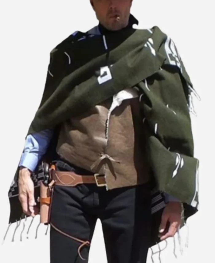 Man-With-No-Name-A-Fistful-of-Dollars-Clint-Eastwood-Western-Poncho-For-Sale